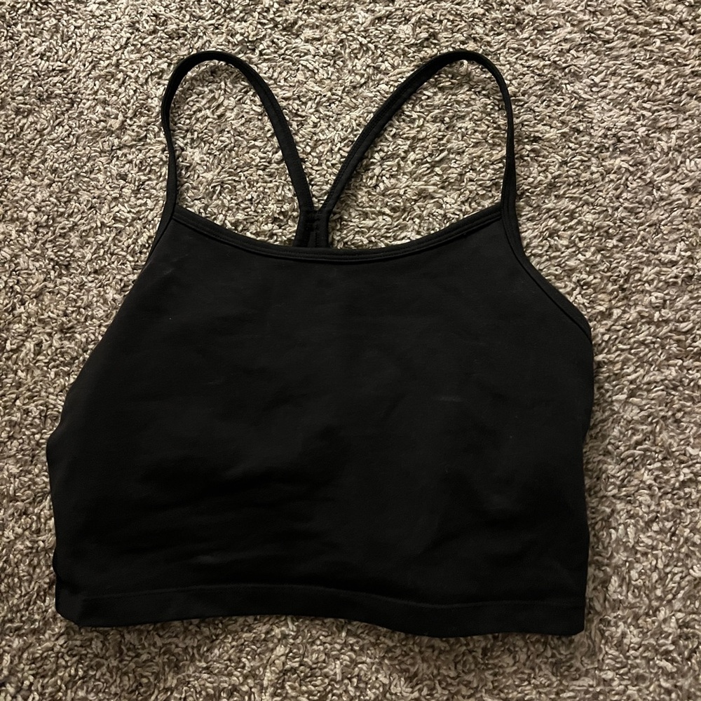 Aerie y back razor cropped tank top